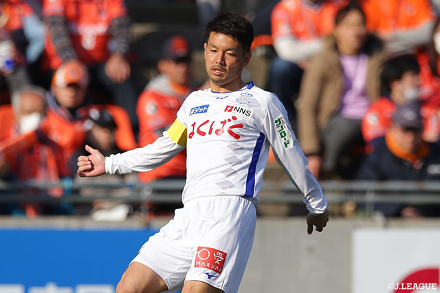 DF山本が全治8週間の負傷【甲府】