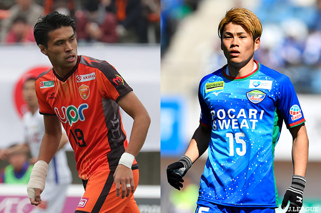 20位に沈む山口は、ホームで徳島と対戦。調子を上げてきた工藤 壮人（山口/左）、2試合連続ゴール中の岸本 武流（徳島）が注目選手となる