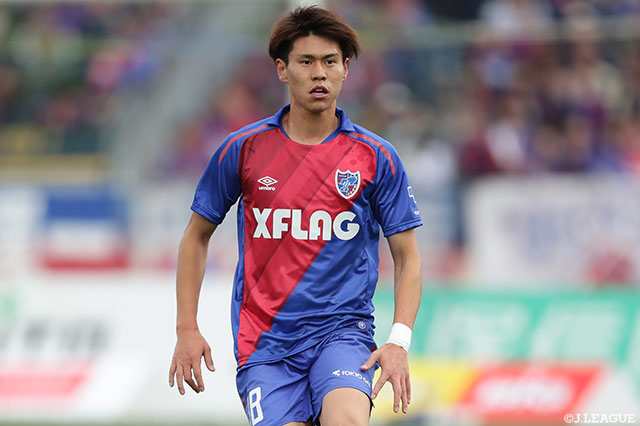 通算100試合出場まであと1試合に迫った橋本 拳人(FC東京)