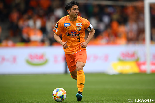 MF竹内が全治4週間の負傷【清水】