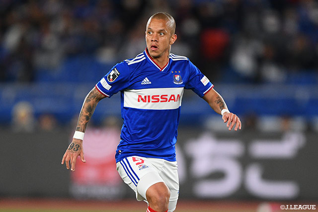 横浜FMはここ4試合で4得点を記録するマルコス ジュニオールが、広島の堅守を打ち破るキーマンとなりそうだ