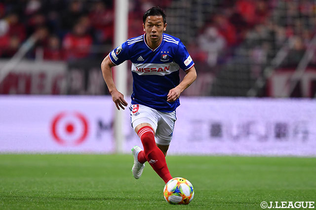 5月度の月間MVPに選出された喜田（横浜FM）。今節も攻守に安定したプレーを披露するはずだ