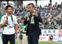 8/25（日）柏戦に元イタリア代表デル・ピエロ氏が来場【岐阜】