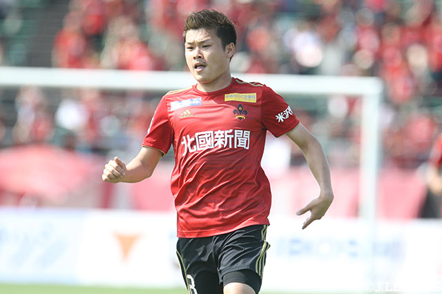 FW大石が全治6週間の負傷【金沢】