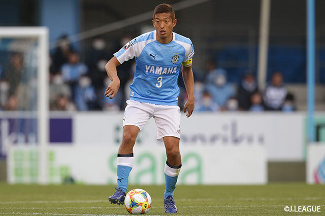 通算300試合出場まであと1試合に迫った大井 健太郎(磐田)