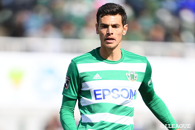 DFエドゥアルドが一時帰国【松本】