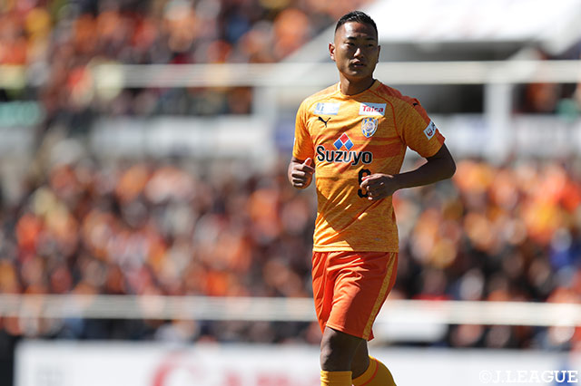 FW鄭 大世が全治4週間の負傷【清水】