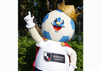 9/1(日)町田vs千葉(@町田)にJリーグキングが来場!【町田】