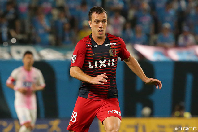 MFセルジーニョが全治4週間の負傷【鹿島】