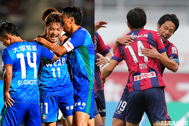 上位争いを演じてきた京都と水戸に代わってプレーオフ進出圏内に浮上してきたのは徳島と岡山だ