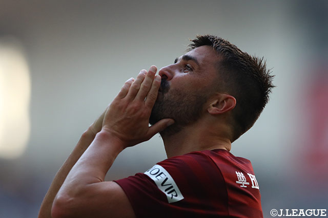 引退を表明したダビド ビジャ(神戸)が久しぶりにゴールを奪えるか。そのパフォーマンスに注目が集まる