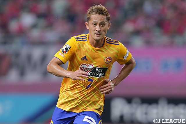 MF関口が全治3週間の負傷【仙台】