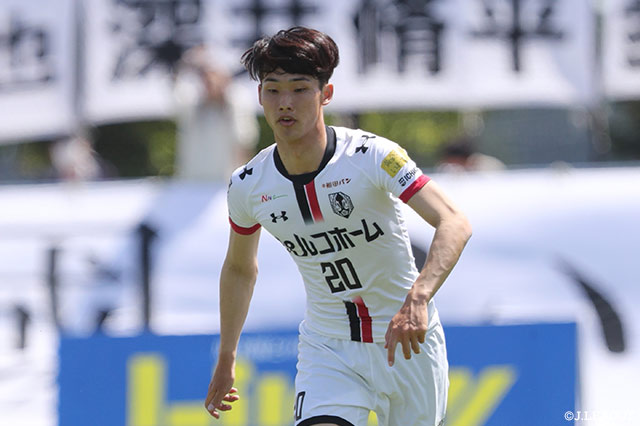 江頭は2016年にU-18から昇格し、今季はいわてグルージャ盛岡に期限付き移籍していました