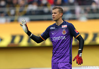 GKランゲラックが新型コロナウイルス感染症の陽性判定【名古屋】