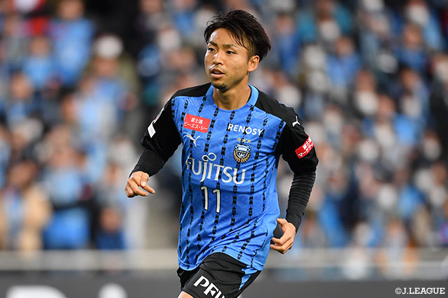 FW小林が全治3〜4週間の負傷【川崎Ｆ】