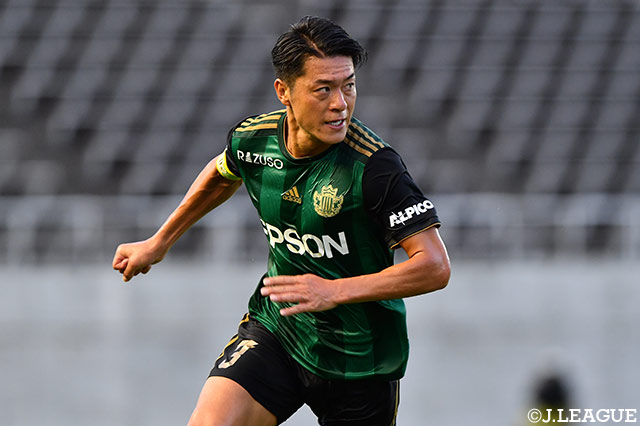 DF田中の負傷を発表【松本】