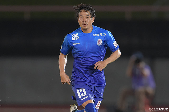 MF佐々木が全治3か月の負傷【富山】