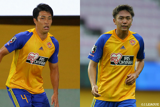 DF蜂須賀とDF吉野の負傷を発表【仙台】