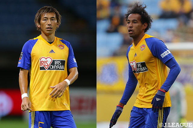 MF兵藤とFWジャーメインの負傷を発表【仙台】