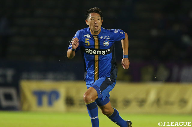 通算250試合出場まであと1試合に迫った深津 康太(町田)