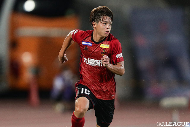 MF窪田が全治3〜4か月の負傷【金沢】