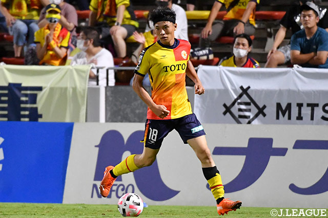 町野は2019年より北九州でプレーし、今季の明治安田J2では32試合・7得点の成績でした