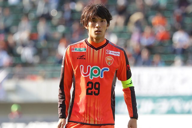 霜田監督の言葉どおりピッチに立ち続けた三幸(写真は2019年撮影)