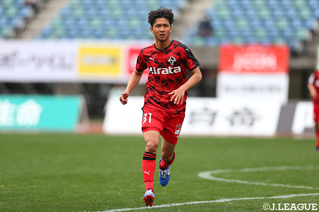 MF岡本が全治10週間の負傷【熊本】