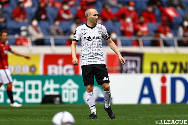 前節、今季初のフル出場を果たしたアンドレス イニエスタ(神戸)が決定的な仕事をこなせるか。そのパフォーマンスに注目だ