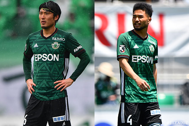 DF篠原とMF安東の負傷を発表【松本】