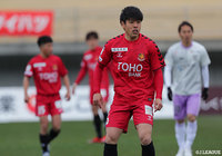 MF諸岡が全治6週間の負傷【福島】