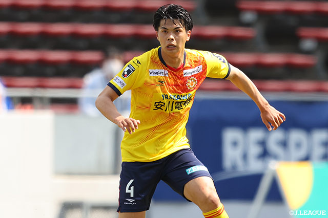 DF河野が全治8週間の負傷【北九州】