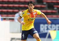 DF河野が全治8週間の負傷【北九州】