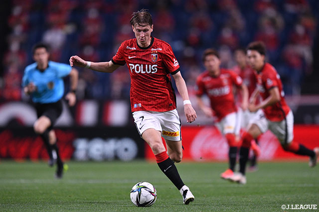 驚異的な決定力の高さを誇るキャスパー ユンカー(浦和)