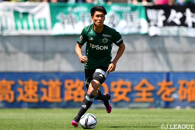 DF野々村が全治8週間の負傷【松本】