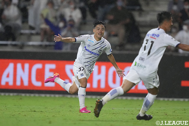 鮮やかな決勝ゴールを叩き込んだ大学生の山見 大登(G大阪)が今節も大仕事をやってのけるか