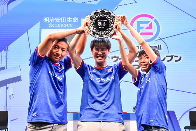 優勝した横浜F・マリノス