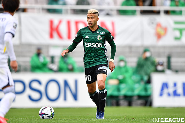 MFセルジーニョが全治4週間の負傷【松本】