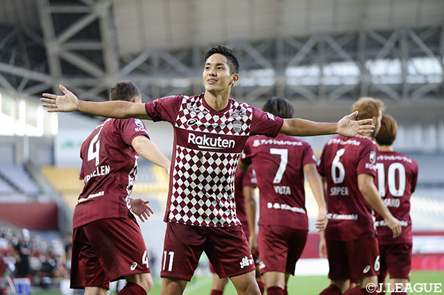 3試合連続ゴールをマークする武藤 嘉紀（神戸）に今節も大きな期待がかかる