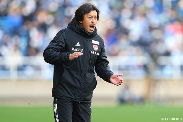 原崎監督の続投を発表【仙台】