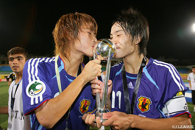 キャプテンにも指名されアジア制覇に貢献した水沼。同世代の中でも柿谷には特に大きな刺激を受けたという