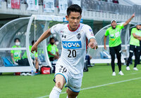 MF西田が全治6週間の負傷【宮崎】