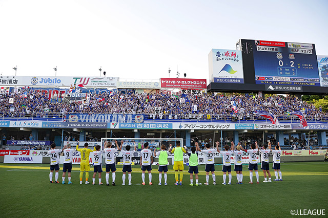 横浜fmが磐田に2発快勝で首位浮上 鹿島 川崎fはともに敗れる サマリー 明治安田j1 第16節 jリーグ Jp 横浜fmが磐田に2発快勝で首位浮上 鹿島 川崎fはともに敗れる サマリー 明治安田j1 第16節 jリーグ Jp