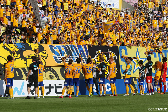 勢いを加速させる仙台と新潟が横浜FCを逆転。上位3チームが頭ひとつ抜け出す状況に【マンスリーレポート（5月）：明治安田Ｊ２】