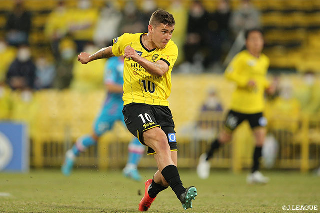 2連勝中の柏は、マテウス サヴィオを中心に今節もアグレッシブな戦いを見せるだろう