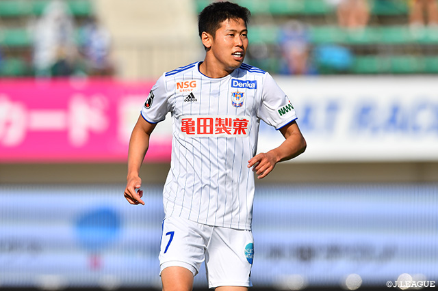 2位に転落した新潟は前回対戦で2ゴールを決めたFW谷口に大きな期待がかかる