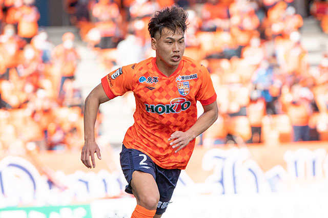 長野よりDF喜岡が完全移籍加入【山形】