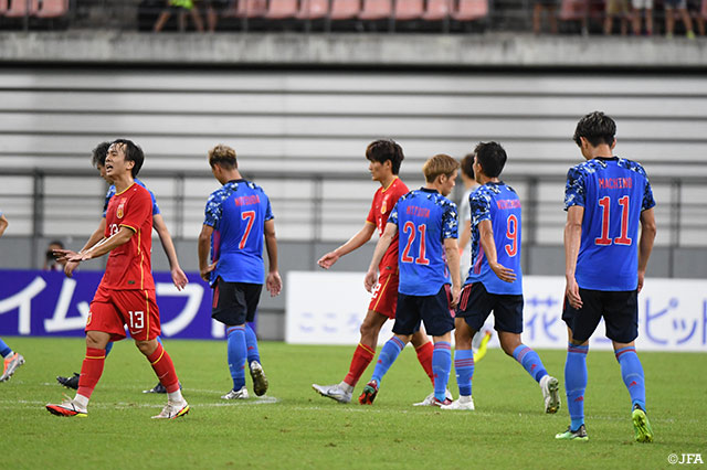 日本、ゴールが遠く中国とスコアレスドローに終わる【サマリー：EAFF E-1 サッカー選手権 2022 決勝大会 日本vs中国】