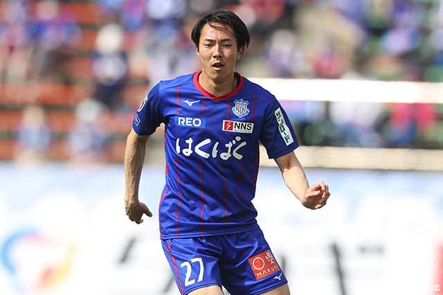 MF小林が全治4か月の負傷【甲府】