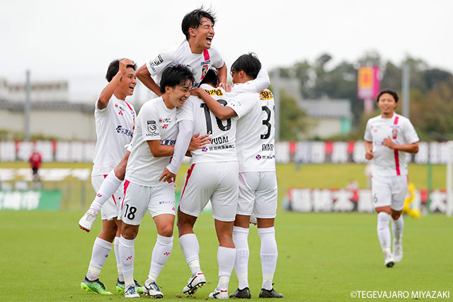宮崎が岡田の2ゴールを含む4発大勝！首位のいわきは鳥取を下し3連勝を達成【サマリー：明治安田Ｊ３ 第28節】
